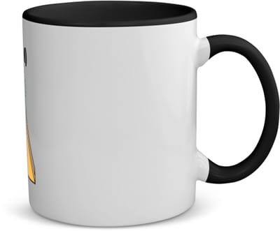 Akyol - bowlen met eigen naam koffiemok - theemok - zwart - Bowlen - bowler - sport - 350 ML inhoud