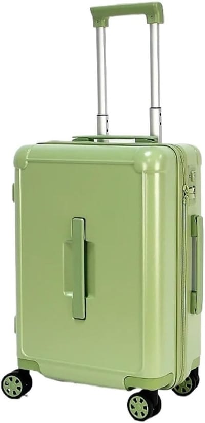 Reis Koffer - Handbagage Koffer - Weekend Trips - 360° Stille Wielen - 24 inch - Groen
