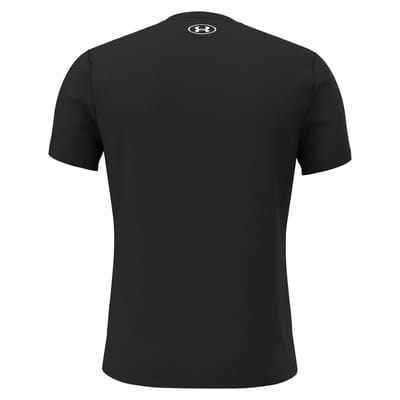 Under Armour Unisex HeatGear T-shirt voor volwassenen (Zwart)