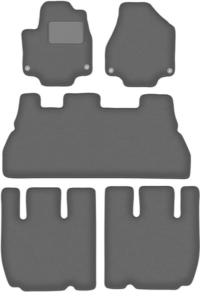 Grafiet automatten voor: Chrysler Pacifica II 7-zits (2017-)