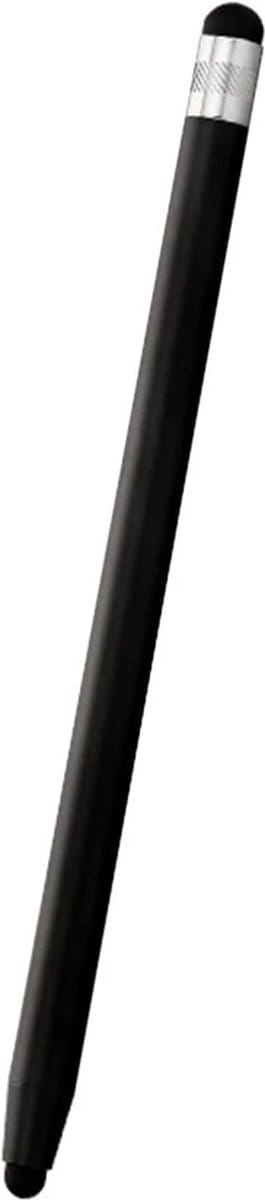 DrPhone SX V9 Metalen Stylus Pen - Dubbele Tips Capacitief Touchscreen – Universeel - Voor Tablet / Smartphone / Laptop - Zwart