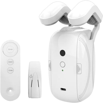 Automatische Gordijnopener - Slimme Gordijnrobot - Comfortabel Wonen - WIFI Bediening - Universeel - Wit