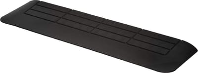 Deluxe Rubberen Drempelhulp 2,5 cm - Toepassingsgebied: Binnen, Buiten - Breedte: 90 cm - Hoogte: 2.5 cm - Diepte: 20 cm - Antislip - Oprijplaat - Drempelhelling - Oprijhelling