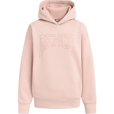 BENCH Dames hoodie (Lichtroze, S)