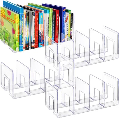 La'Moussawi ® Acryl Document Organizer Met Vier Vakken Voor Bureau-opslag En Ordening