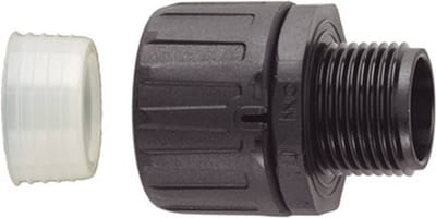 HellermannTyton 166-21603 HGL21-S-M20 Slangbevestiging Zwart M20 16.70 mm Recht 1 stuk(s)
