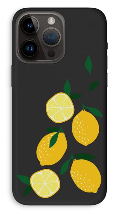 Case Company® - Hoesje geschikt voor iPhone 14 Pro Max hoesje - You're my lemon - Biologisch Afbreekbaar Telefoonhoesje - Bescherming alle Kanten en Schermrand