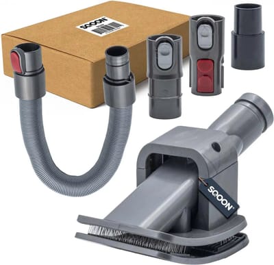 SQOON® - Huisdierverzorgingsset geschikt voor Dyson V8, V10, V11 en V12 - 5-delig - Model 972205-01 - in doos