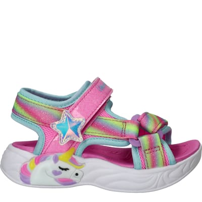 Skechers Unicorn Dreams Zandal- Dreamy - Meisjes Sandalen - Roze