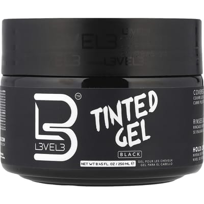 Niveau 3, Getinte Gel, Zwart, 250 ml(8.45 fl oz)