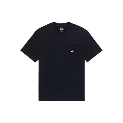 Quiksilver Salt Water Pocket T-shirt Met Korte Mouwen Zwart S Man
