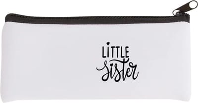 Akyol - little sister Etui - Zus - zusje - cadeau - verjaardag - jongste zus - familie - 20 bij 9 cm