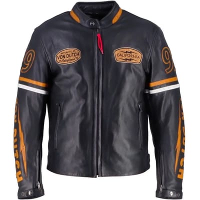 Motor leren jas Von Dutch California