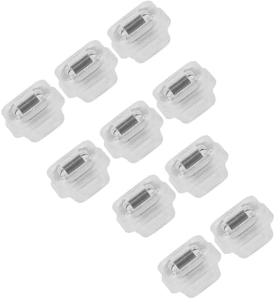 Allecto - Plastic Autodeur Insert Trim Strip - 10 Stuks - Duurzaam en Roestvrij - Eenvoudige Installatie - Praktisch en Economisch - Geschikt voor ...