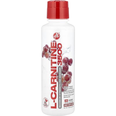 L-Carnitine® 3500, Zoete Druivensnoep, 473 mL (16 fl oz) (3.500 mg per portie)