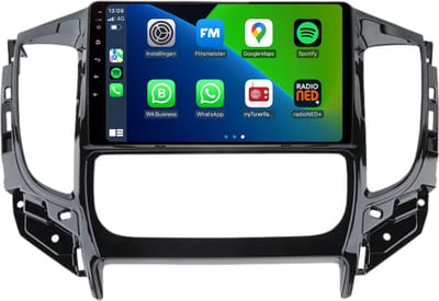 Carplay autoradio voor Mitsubishi Triton | 2015 t/m 2022 | Android 13 | Draadloos Apple Carplay & Android Auto | 2GB + 32GB | 8-Core processor | Davilon | 2025 model | 2015 2016 2017 2018 2019 2020 2021 2022 | Bluetooth & Wifi