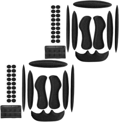Helmpolster Schaumstoff-Kit voor Fietsen en Motoren, Vervangende Schuimkussens voor Optimale Comfort en Bescherming