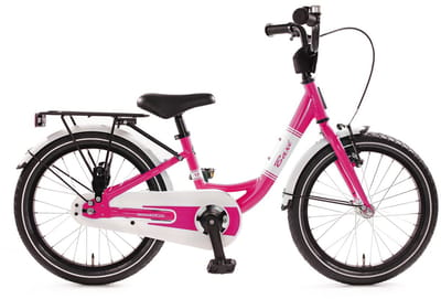 Bachtenkirch Baxi kinderfiets 18 inch aluminium roze