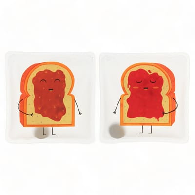 Dailygoods- Handwarmers Oplaadbaar - Herbruikbare Warmtezakjes - Warmtepads - Lichtgewicht - Set van 2 - Zachte Hoes van 100% Kunststof