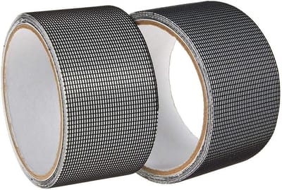 Hor Reparatie Tape - 2 stuks - 5cm*2m - Muggengaas Plakband - Raamhor Tape - Hor Reparatietape - Vliegengordijn Tape - Horrengaas Tools - voor het repareren van ramen en deuren - Raamhor Tape