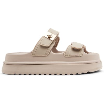 Steve Madden Bigschmona-j Sandals Natural Maat: 41 | Sandalen Outlet | Dames | Beige