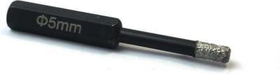 Ivana Diamanttegelboor Zwart 6-Kant 5.0mm