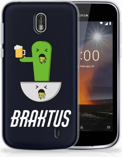 Nokia 1 Telefoonhoesje met Naam Braktus