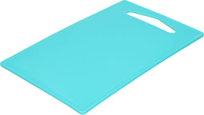 Plasticforte Keuken Snijplank - blauw - 36 x 24 cm - kunststof - voor groente, fruit, vlees en vis
