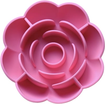 Slowfeeder Roos - Likmat hond - Anti schrokbak hond - Slowfeeder hond - Voerbak hond - Denkspel hond - Snuffelmat - Voerpuzzel - Likmatten - Antischrok voerbak - Roze - Trimmi