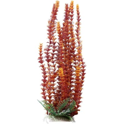 Nieuwe Waterplant Levendig Kunstmatig Aquarium Vis Tank Ornament Decoratie (Oranje) brown