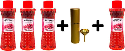 Abzehk Eau de Cologne Adige Druppel 400ml 3x + Parfumverstuiver 1x + Eau de Cologne Adige Druppel 400ml 1x