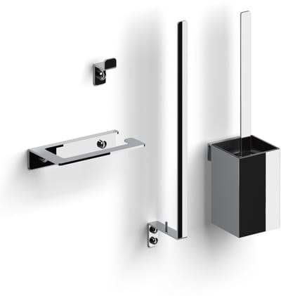 Clou Fold toilet accessoireset, chroom
