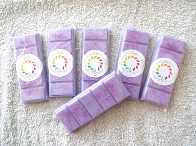 Waxmelts PURPLE RAIN waxmelt geur parfum - Linden - handgemaakt - 100% sojawax - aromatic - voor geurbrander - huisparfum -