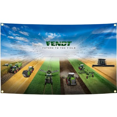 90X150Cm Duitse Landbouwmachines F-Fendts Vlag Wandkleed Polyester Digitale Print Banner Voor Garage Wandkunst Decoratie 60x90cm24x35in