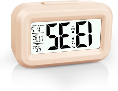 Digitale Wekkerradio met LED Display, Snooze Functie, Temperatuurweergave en Timer voor Slaapkamer en Thuisgebruik