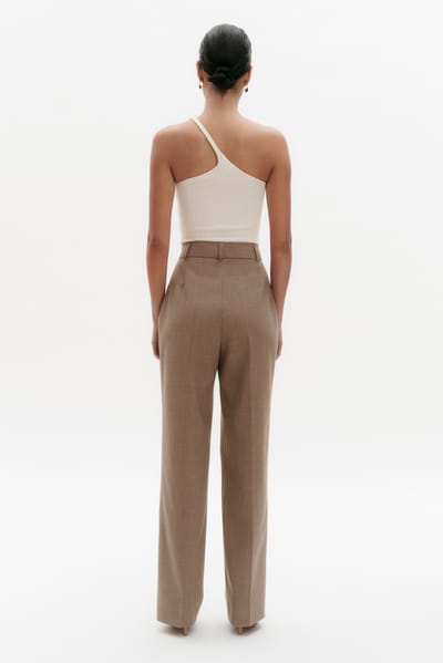 BENU gebreide crèmekleurige dames top