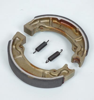 Mâchoire de frein avant Ø130x22mm BA033 pour moto Yamaha 125 YZ 1976 à 1983