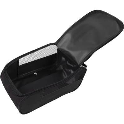 Sac de rangement pour chaussures de golf, anti-poussière, respirant, portable, pour voyage, homme et femme, noir et rouge noir