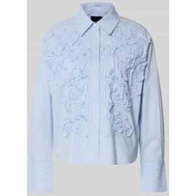regular fit blouse met stitchings