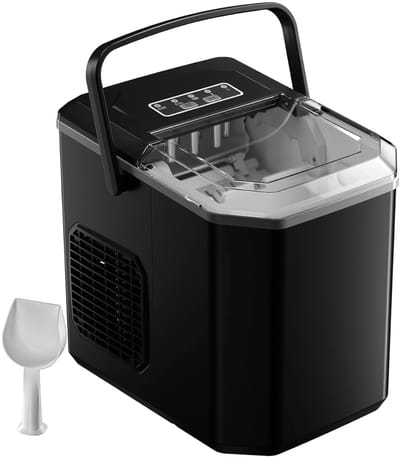 HEZIVO® IJsblokjesmachine - IJsblokjesmaker - Met IJsschep - IJsblokjes in 6 Minuten -Zelfreinigend