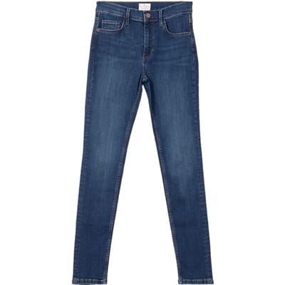 French Connection Rebound Skinny Jean. Blue Taglia: 6 | Jeans Slim Fit Outlet | Donna | Blu