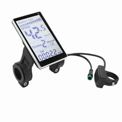 Allecto - Elektrische Fiets LCD-Meter - Fietscomputer - Verbeter uw