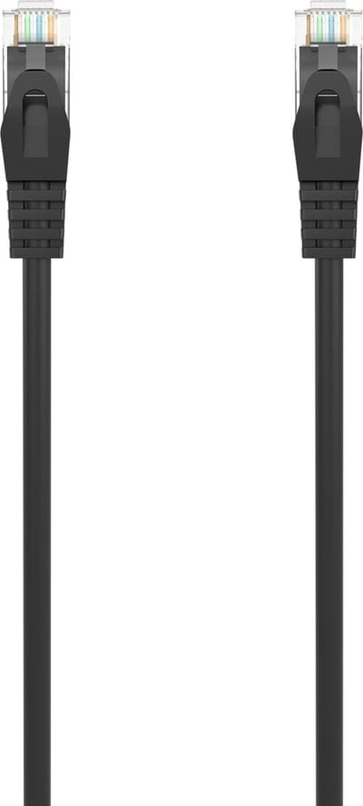 AISENS A145-0587 netwerkkabel Zwart 1 m Cat6a U/UTP (UTP)