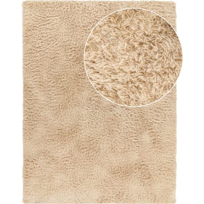 Hoogpolig tapijt Silvana beige 120x160 cm