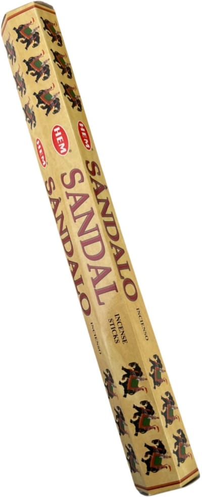 HEM Wierook - Sandal - Sandelhout - 1 los pakje à 20 stokjes