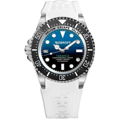 Horloge BOBROFF BF0003i-BFSTB. Automatisch, Kleur blauw. Man. black
