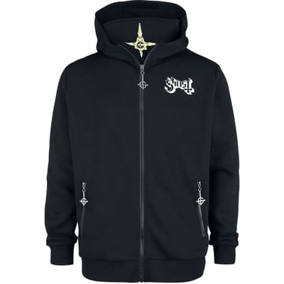 Ghost Vest met capuchon - EMP Signature Collection - S tot XXL - voor Mannen - zwart