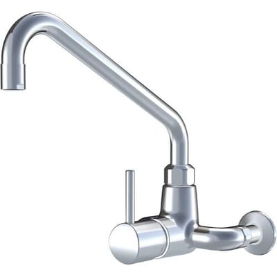 KWC Gastro single lever sink wall mixer with spout from above for professional kitchen, projection 30 cm 24.502.194.000