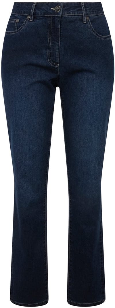 Angel of Style - Dames - Jeans Emma Slim Fit stretchcomfort 5-pocket - Donkerblauw - Maat 22