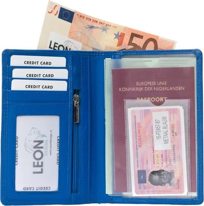 Paspoort Hoesje - Card Holder - Travel - Paspoorthouder - Travel Organizer - Reisportemonnee - Paspoorthoes - Travel Wallet - Paspoorthoezen - Reisdocumenten Organizer - Paspoort Tasje - Paspoort - Mapje - Paspoort Houder - Paspoort Cover - Cadeau